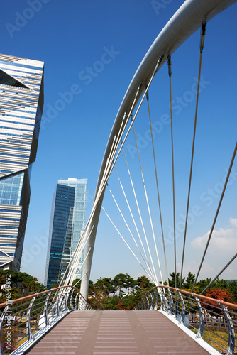 Songdo Central Park in Incheon, South Korea.
 photo