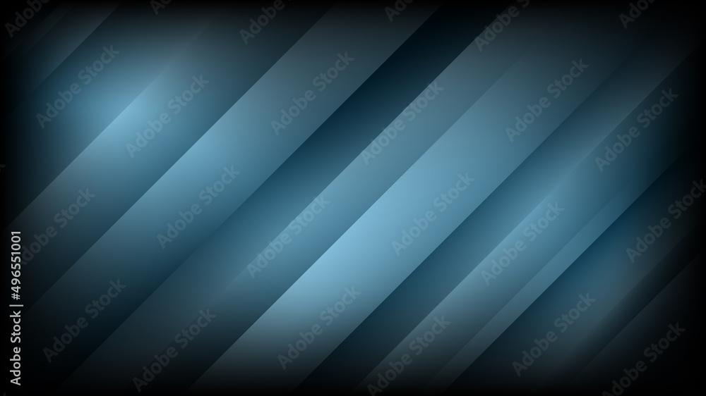 Modern Abstract Background with 3D Motion Diagonal Lines Elements and Dark Blue Color Modern Abstract Background with 3D Motion Diagonal Lines Elements and Dark Blue Color