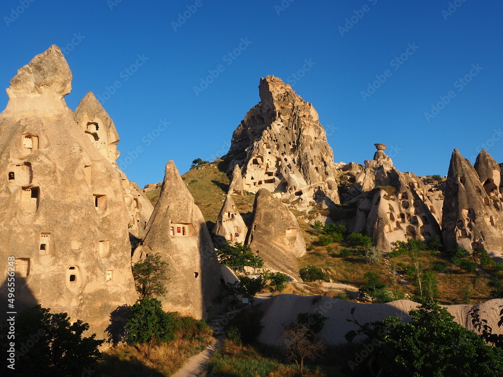 Uçhisar Castle in Cappadocia