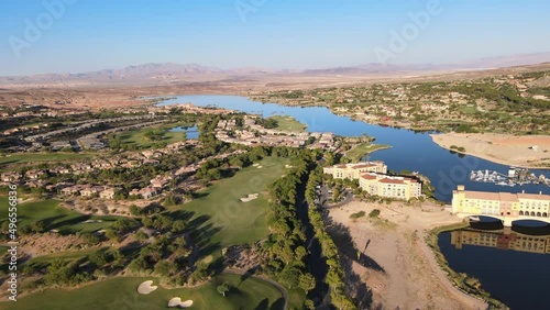 Lake Las Vegas by Drone photo