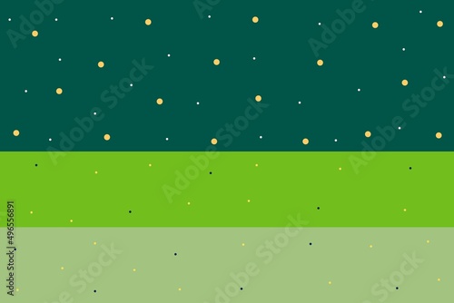 Green and lite green with dot textures background design. Seamless background design for fabric, Poster, banner,  tiles design. Green nature surface conceptual vector illustration.