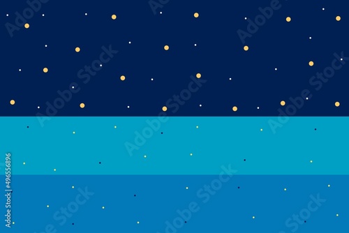 Blue and lite blue with dot textures background design. Seamless background design for fabric, Poster, banner,  tiles design. Sky surface conceptual vector illustration.