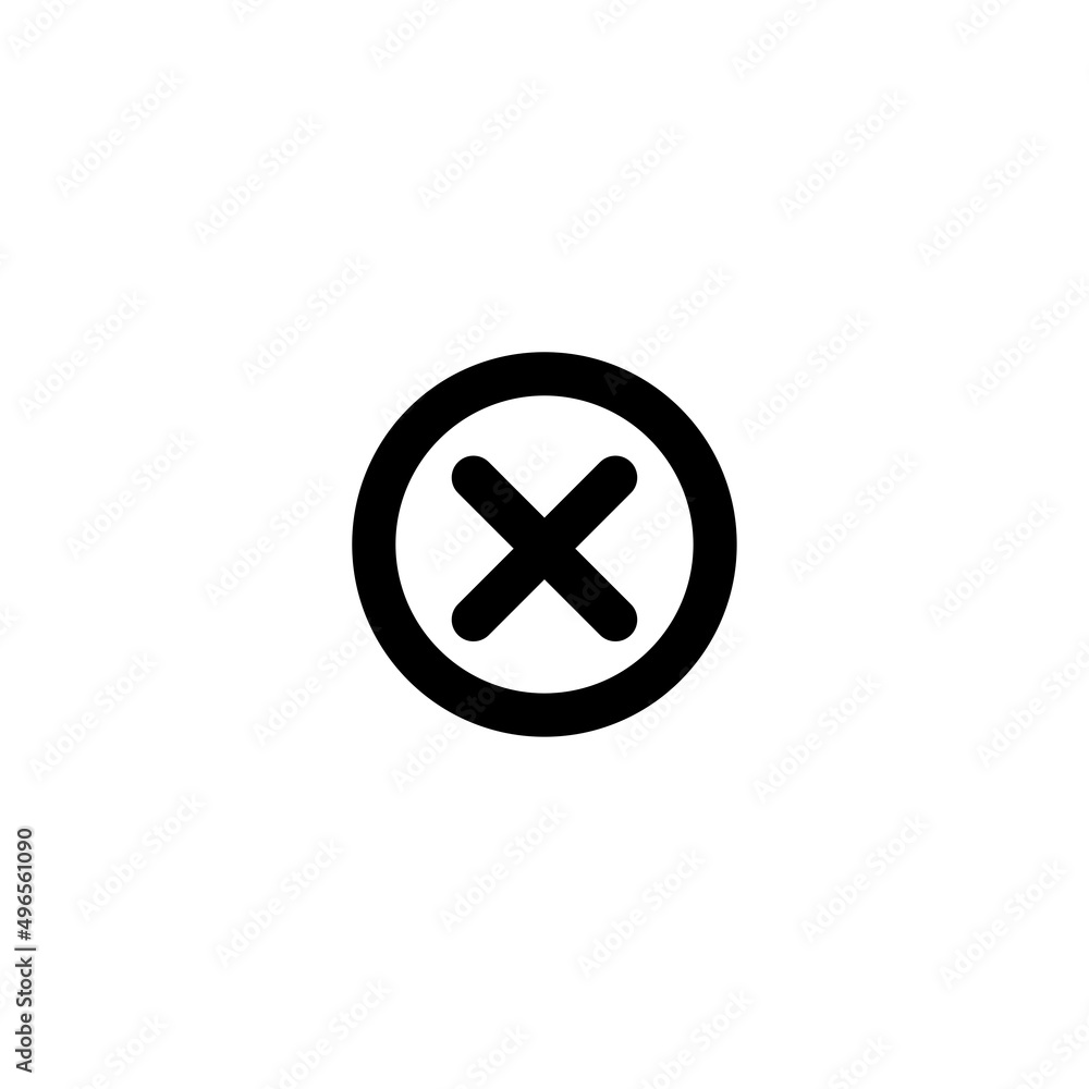 reject icon vector design templates reject icon vector design templates