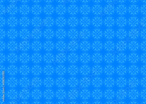 Classic traditional seamless pattern in blue. Geometric abstract background for packaging, Interior design, textile, wrapping gifts, stationery, fabric, and so on.