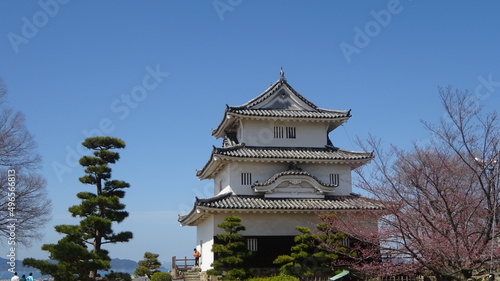 Wallpaper Mural 香川県に現存する天守を持つ丸亀城と桜
Marugame Castle and cherry blossoms with existing castle tower in Kagawa Prefecture Torontodigital.ca