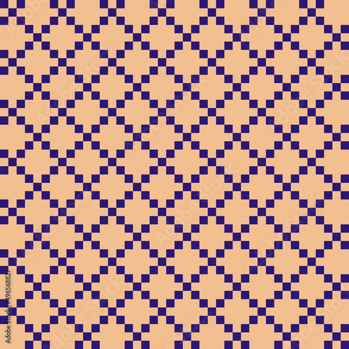 Irish chain quilt seamless pattern