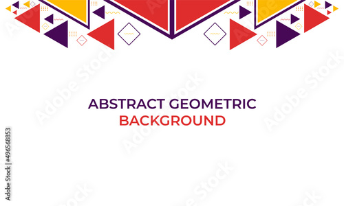 Free Download colorful triangle geometric shape background - GFXLoad