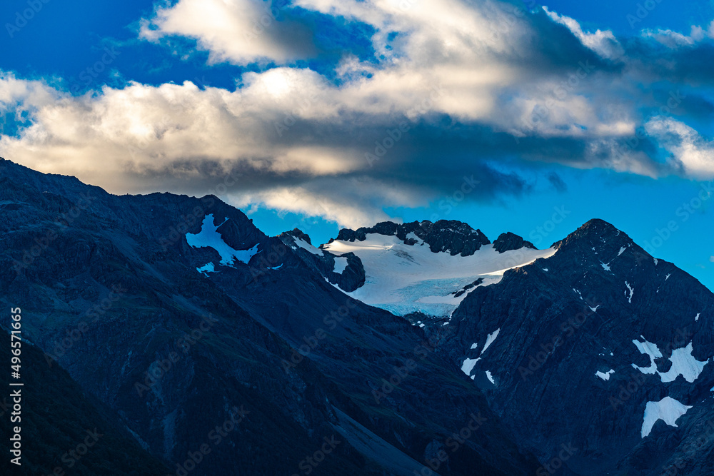 Obraz premium Mountain scenery in New Zealand