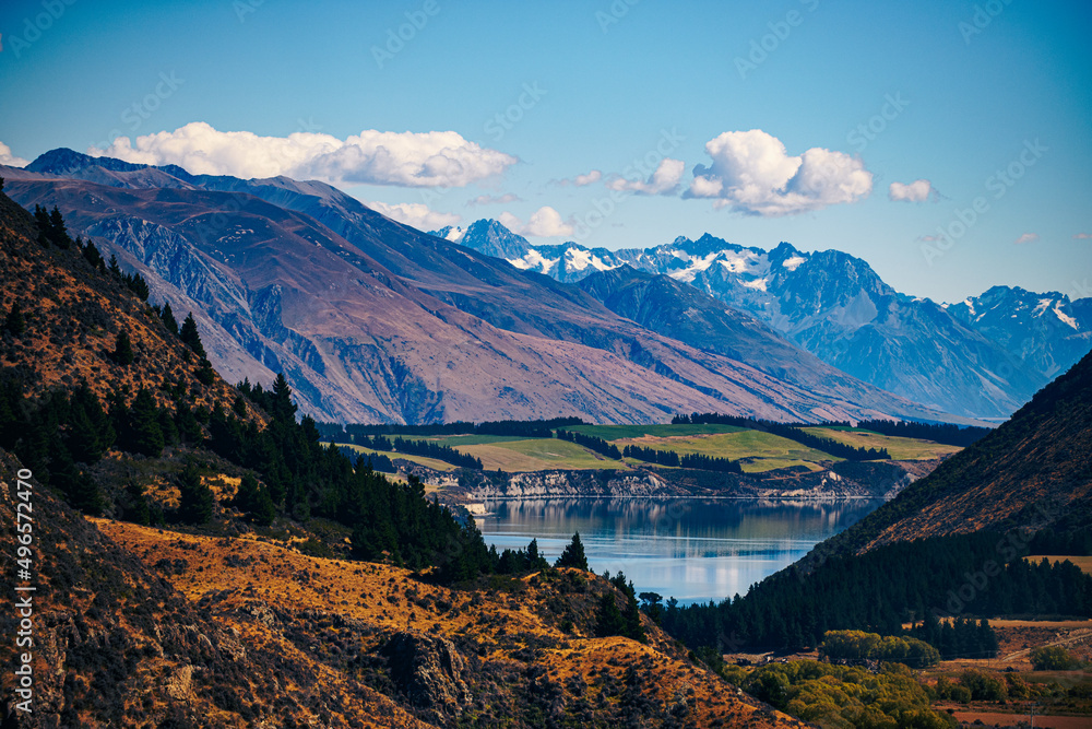 Mountain scenery Mountain scenery