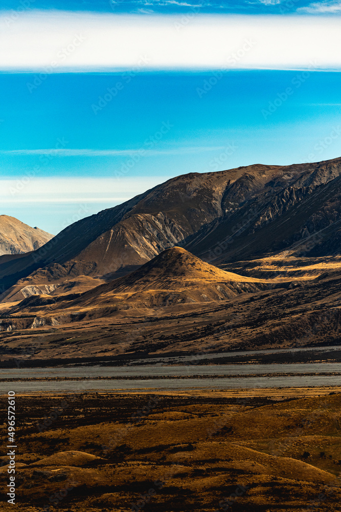 Naklejka premium Mountain scenery