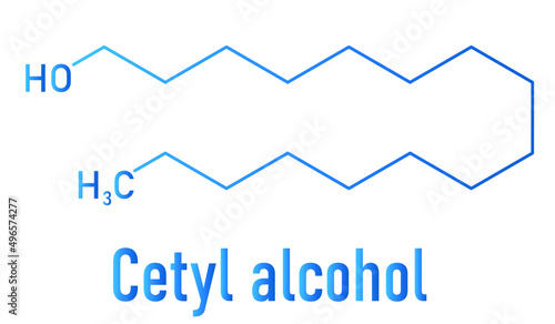 Chemical formula of a searyl alcohol (C18H38O), b cetyl alcohol