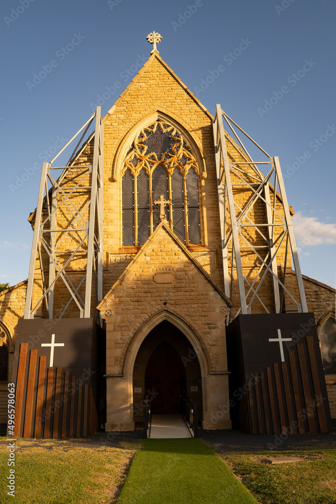 Heritage listed St. Pauls Anglican Cathedral in Rockhampton which now