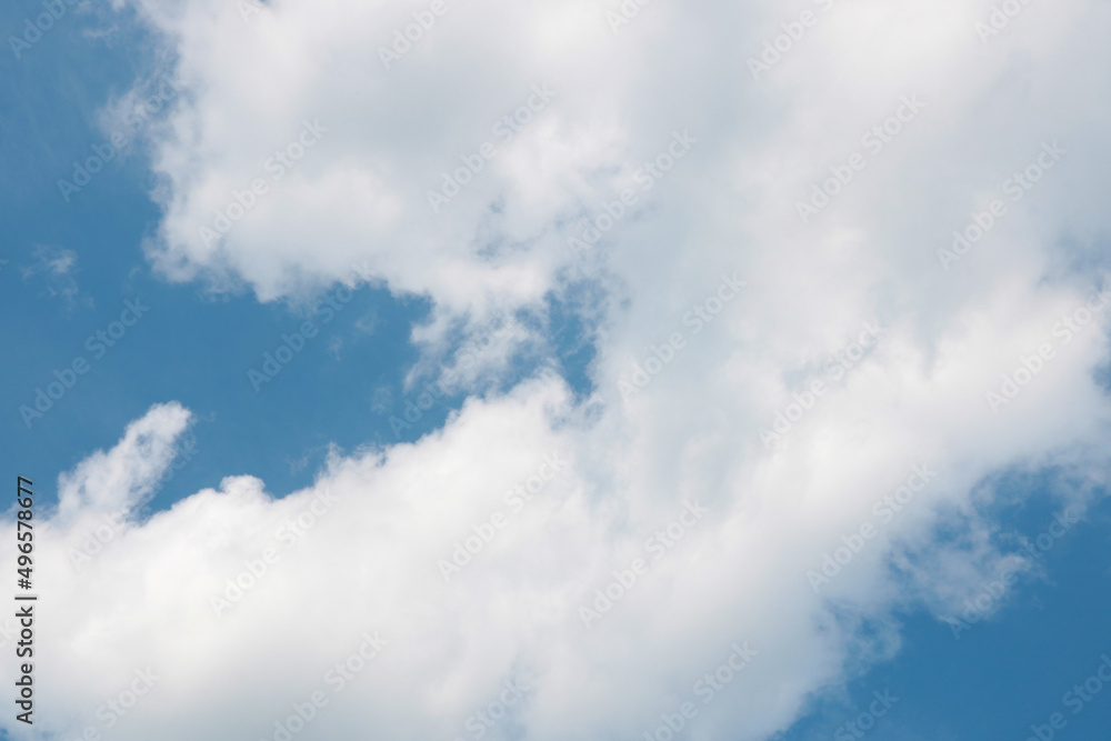 Beautiful view of the sky with white clouds, background. Beautiful view of the sky with white clouds, background.