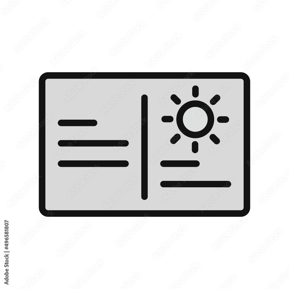Postcard Icon Postcard Icon