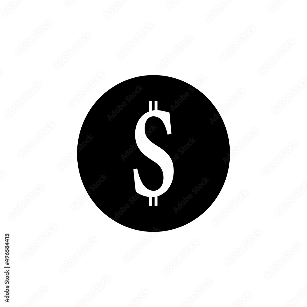 dollar symbol logo vector illustration dollar symbol logo vector illustration
