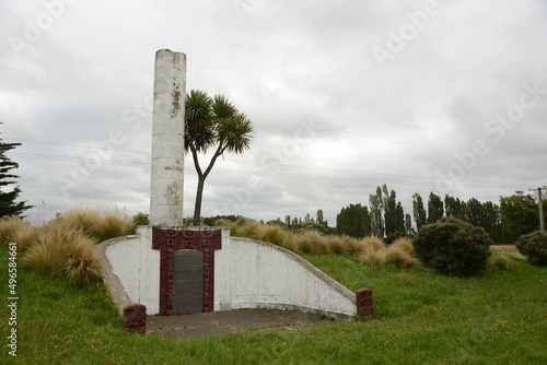 Memorial to the Kaiapohia massacre photo