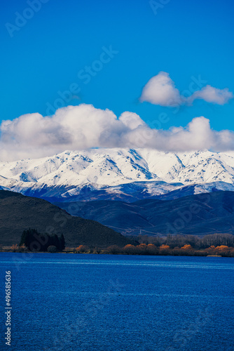 Mountains and lakes