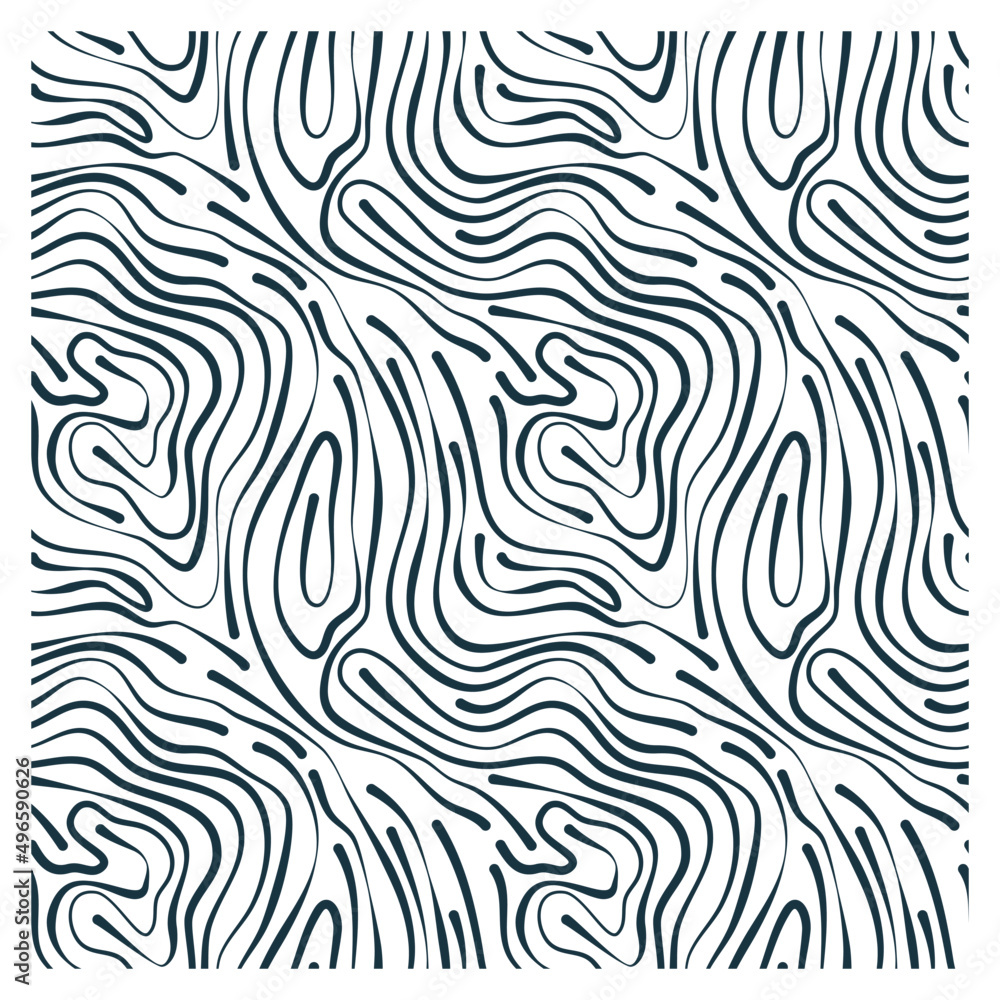 Pattern with black maze waves. Pattern with black maze waves.