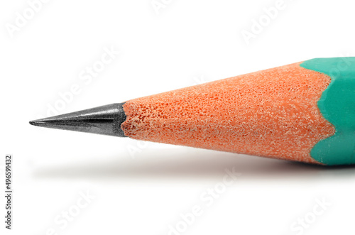 Wooden pencil tip macro - wood detail