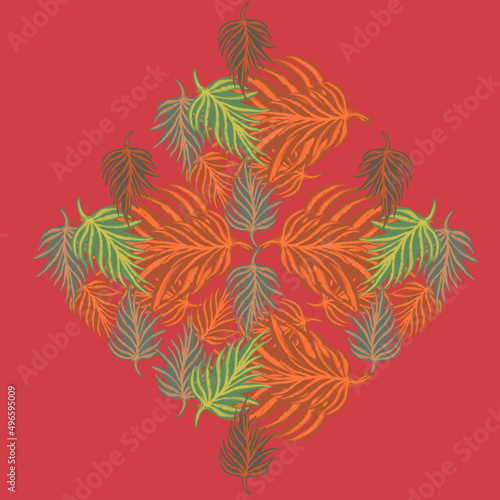 tropical forests,print with tropical vegetation,print with leaves,botany,flowering,very beautiful tropical print pattern design sketch template tracery drawing ornament decoration patterned weave inte