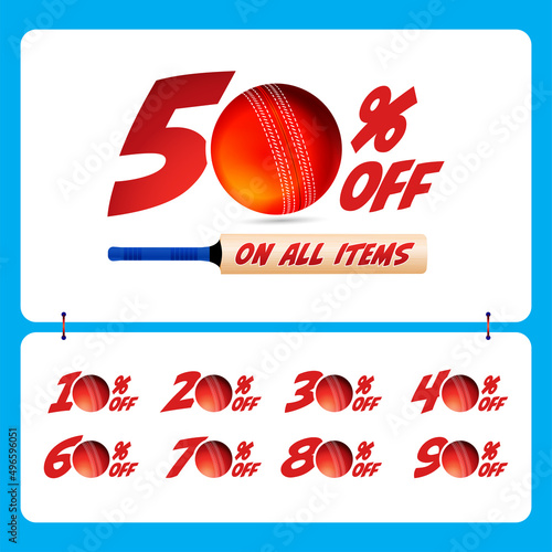 IPL cricket game offer on all items