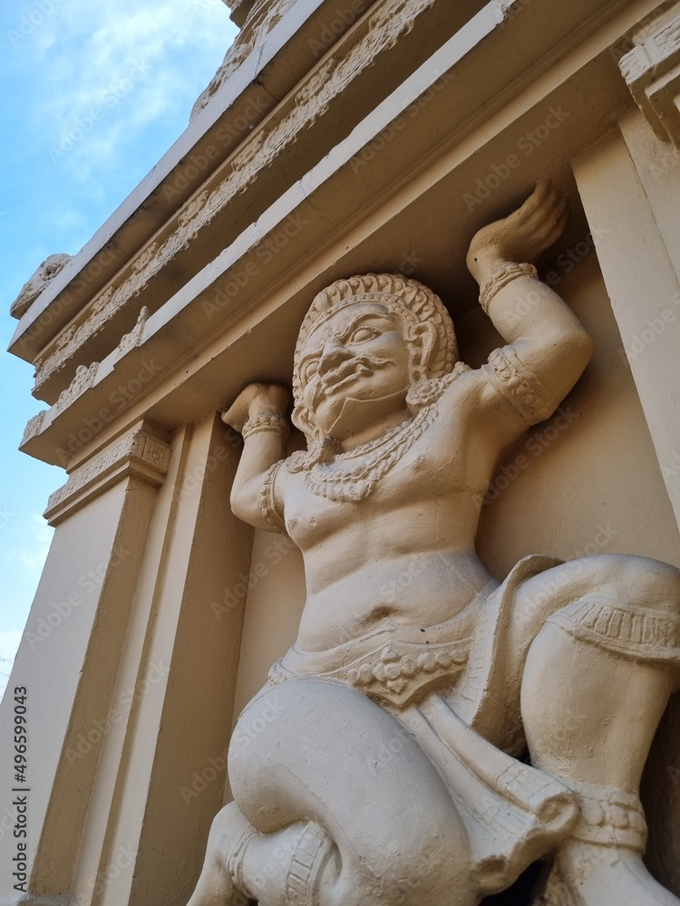 Yaksha statue from Thailand