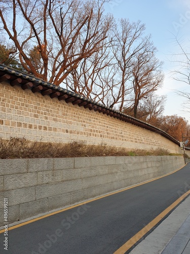 Korean Traditional Palace Wall