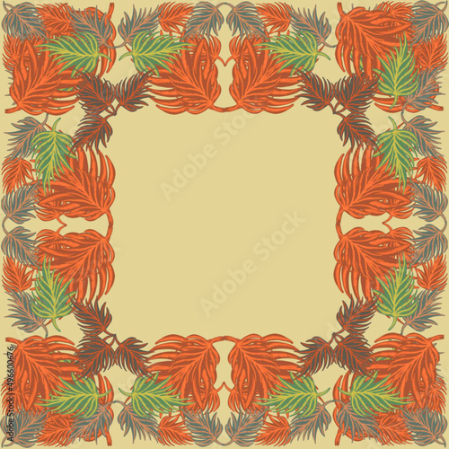 tropical forests,print with tropical vegetation,print with leaves,botany,flowering,very beautiful tropical print pattern design sketch template tracery drawing ornament decoration patterned weave inte