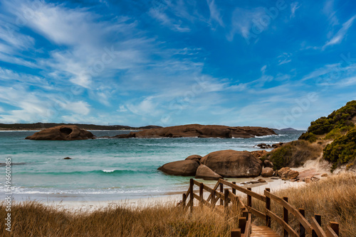 The view to the beach, Twilight Beach, Esperance, West Australia