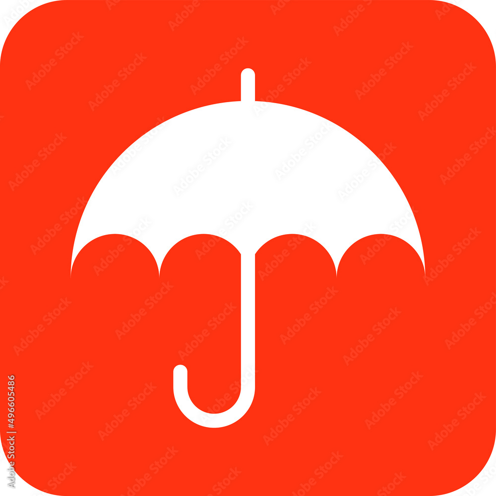 Umbrella Vector Icon Design Illustration Umbrella Vector Icon Design Illustration