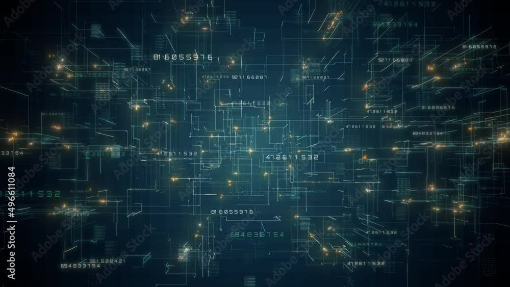 Tecnology background with binary code and numbers Tecnology background with binary code and numbers