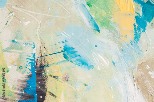 painted abstract background