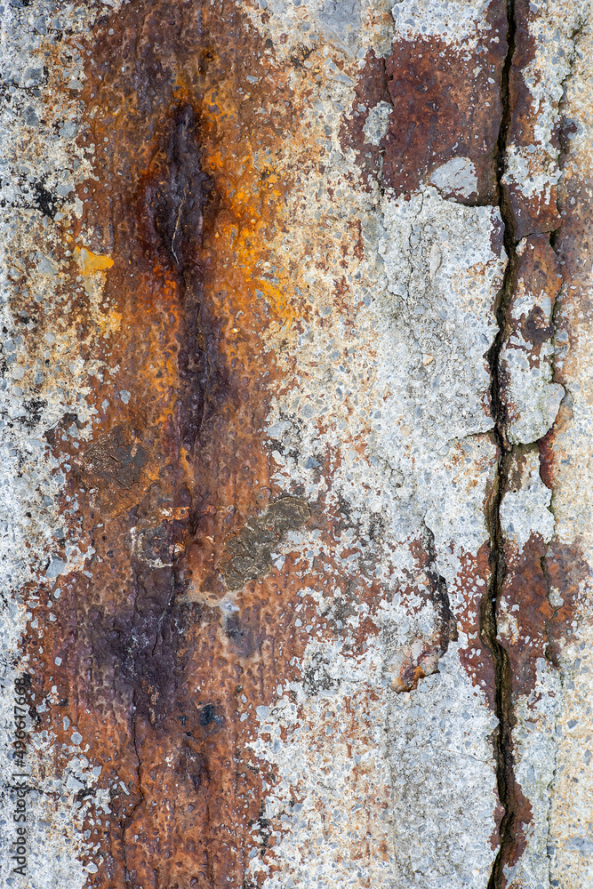 Cement texture with rust stains. Cracked wall. Cracks and rust on concrete floor. Cement texture with rust stains. Cracked wall. Cracks and rust on concrete floor.