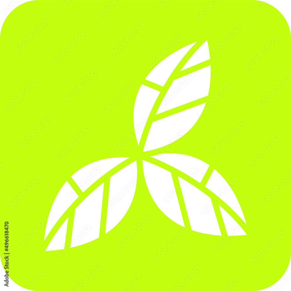Leaf Vector Icon Design Illustration Leaf Vector Icon Design Illustration