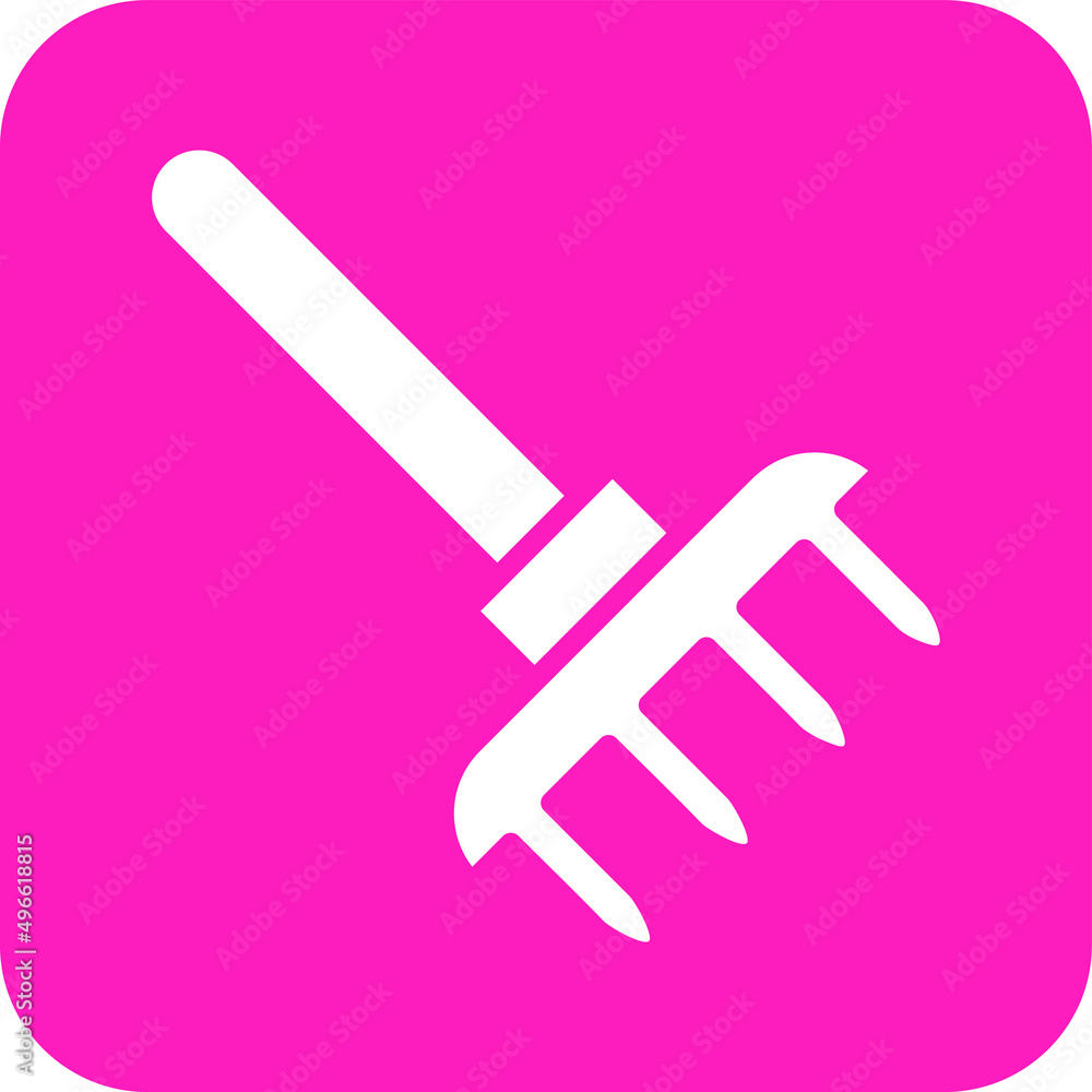 Pitchfork Vector Icon Design Illustration Pitchfork Vector Icon Design Illustration