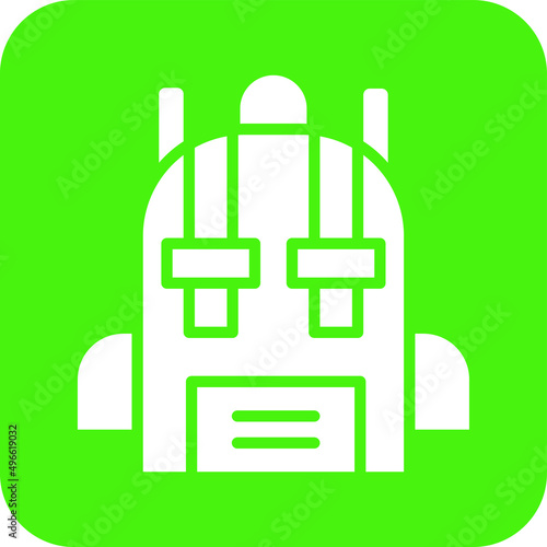 Bagpack Vector Icon Design Illustration