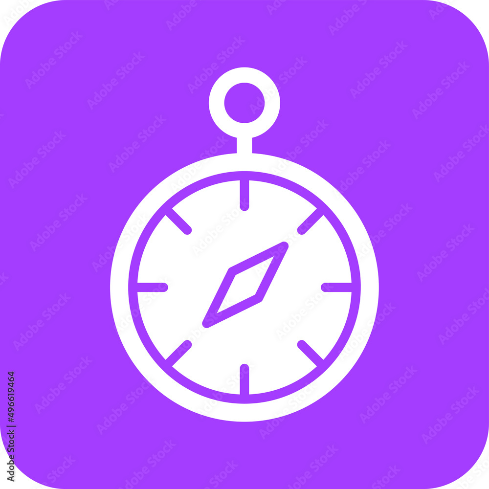 Compass Vector Icon Design Illustration