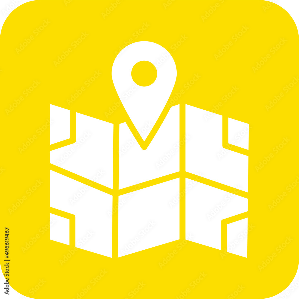 Map Vector Icon Design Illustration Map Vector Icon Design Illustration