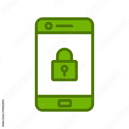 Mobile Security Icon