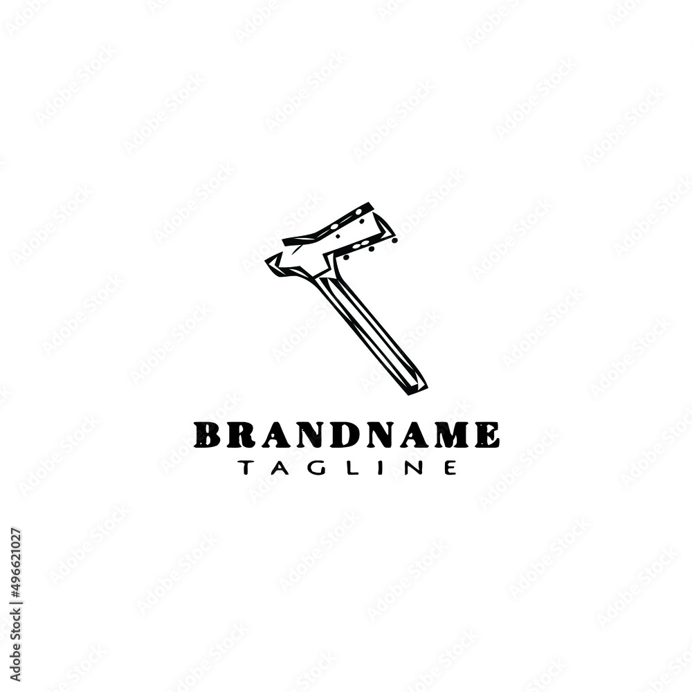 ax logo cartoon icon design template black isolated vector illustration ax logo cartoon icon design template black isolated vector illustration