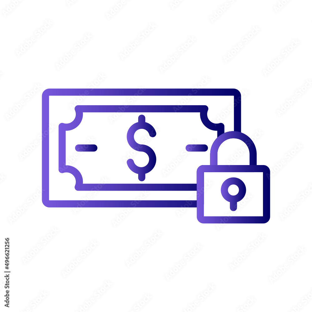 Money Security Icon Money Security Icon