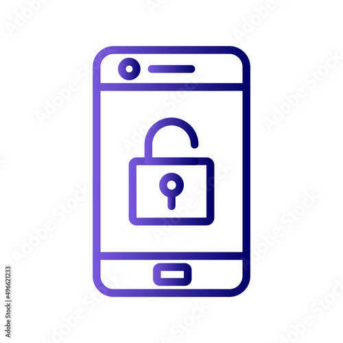 Mobile Unlock Icon