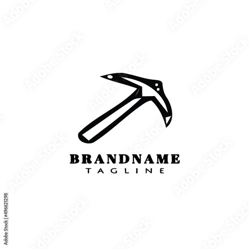 ax logo cartoon icon design template black isolated vector illustration