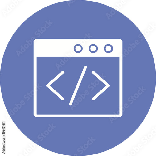 Browser Coding Icon