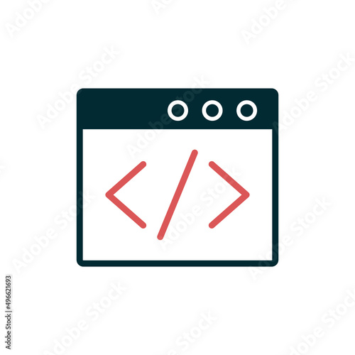 Browser Coding Icon