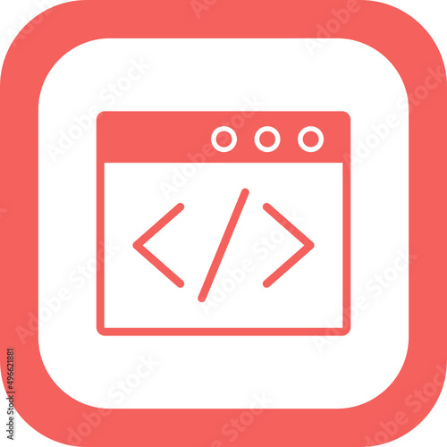 Browser Coding Icon