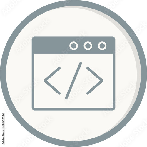 Browser Coding Icon