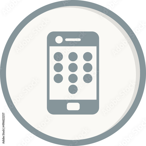 Mobile Pattern Lock Icon