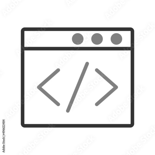 Browser Coding Icon