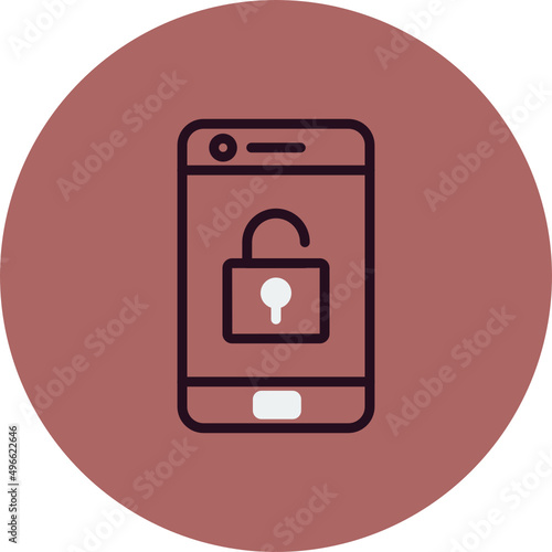 Mobile Unlock Icon